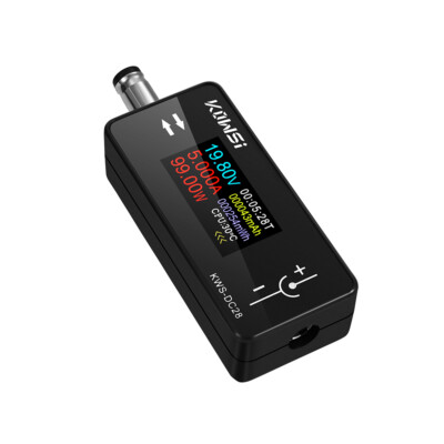 0.96-inch TFT HD Digital Power Tester Voltage Current Meter DC 5.5*2.5 Interface