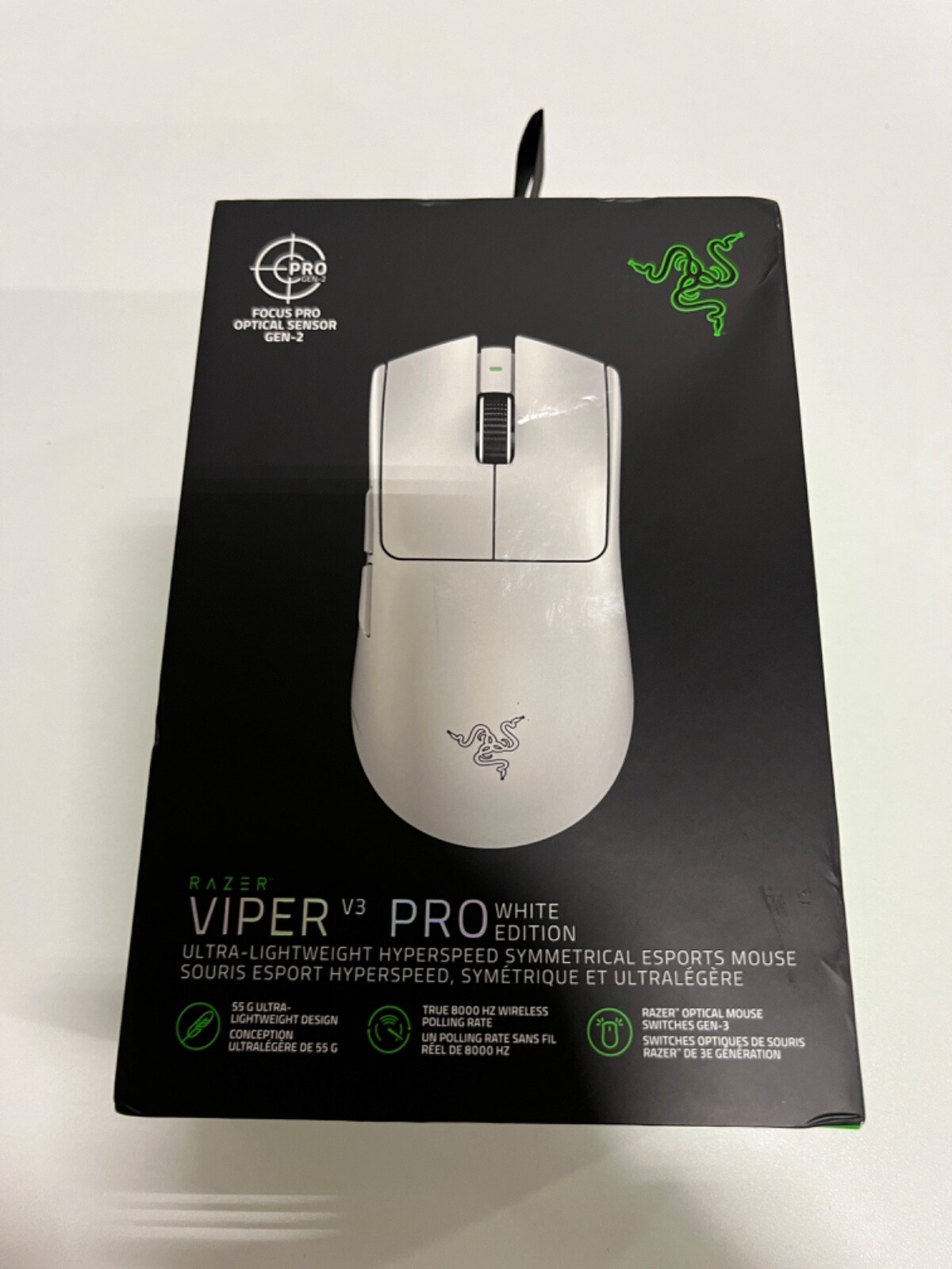 Razer  Viper V3 Pro Ultra-Lightweight Wireless Optical Gaming Mouse