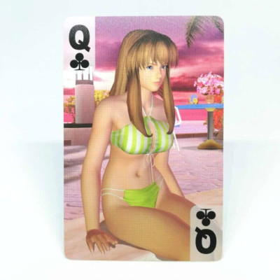 Q Clover Hitomi DEAD OR ALIVE Extreme Beachvolleyball Spielkarten KOEI TECMO