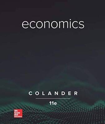 Economics - Hardcover By Colander, David C - VERY GOOD