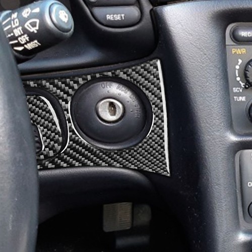 18Pcs Real Carbon Fiber Interior Full Set Trim For Chevrolet Corvette C5 1998-04 - Picture 7 of 14