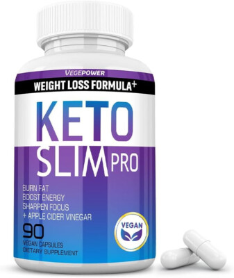 Keto Slim Pro para cetosis rápida, quemar grasa y aumentar la energía