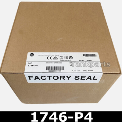 NEW AB 1746-P4 Ser A SLC 500 Power Supply Module 1746P4 2022 Factory Sealed TX
