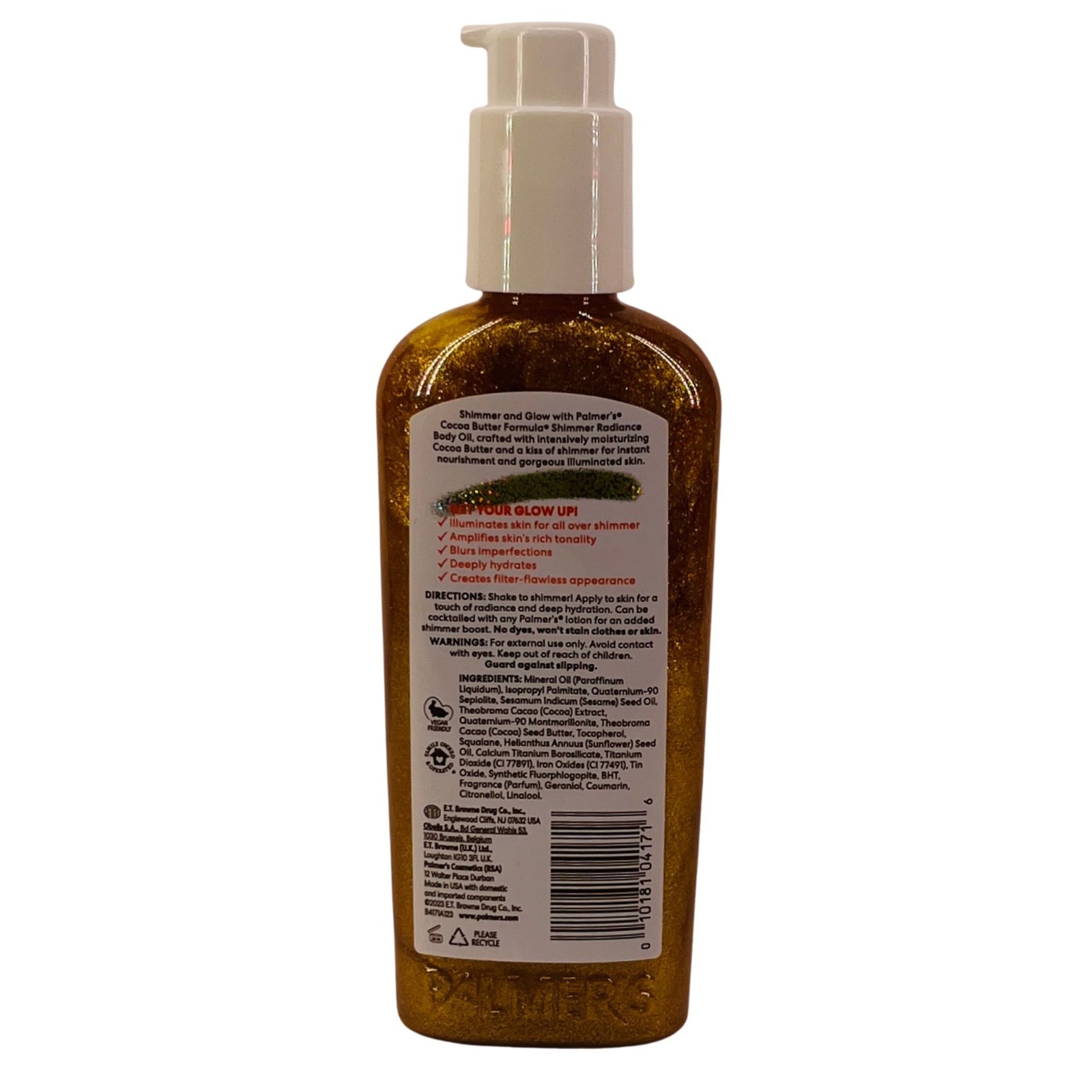 Palmer&rsquo;s Cocoa Butter Shimmer Radiance Body Oil 5.1 oz 3 Pack New