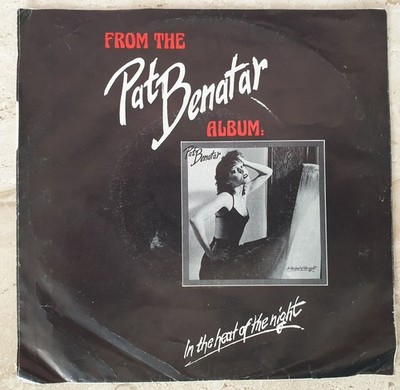 Pat Benatar We Live For Love / My Clone Sleeps Alone 7'' Single Chrysalis Ex