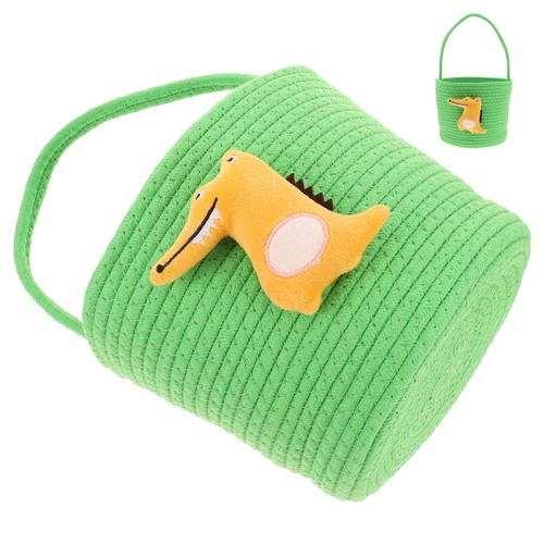 Geflochtener Taschen Geschenkkorb Baby Grüner Klebriger Reiskorb - Bild 6 von 12