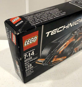Lego Technic 42026 Black Champion Racer - factory sealed with box damage