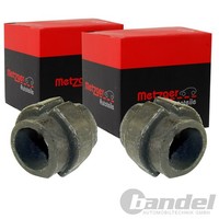 2X Metzger 29Mm Stabilager Vorne Beidseitig Passend FÜR Audi A4 A6 Allroad