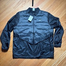 Nike Men's XL Therma-FIT ADV Jacket Repel Down-Fill Golf Jacket Grey/Black - NWT