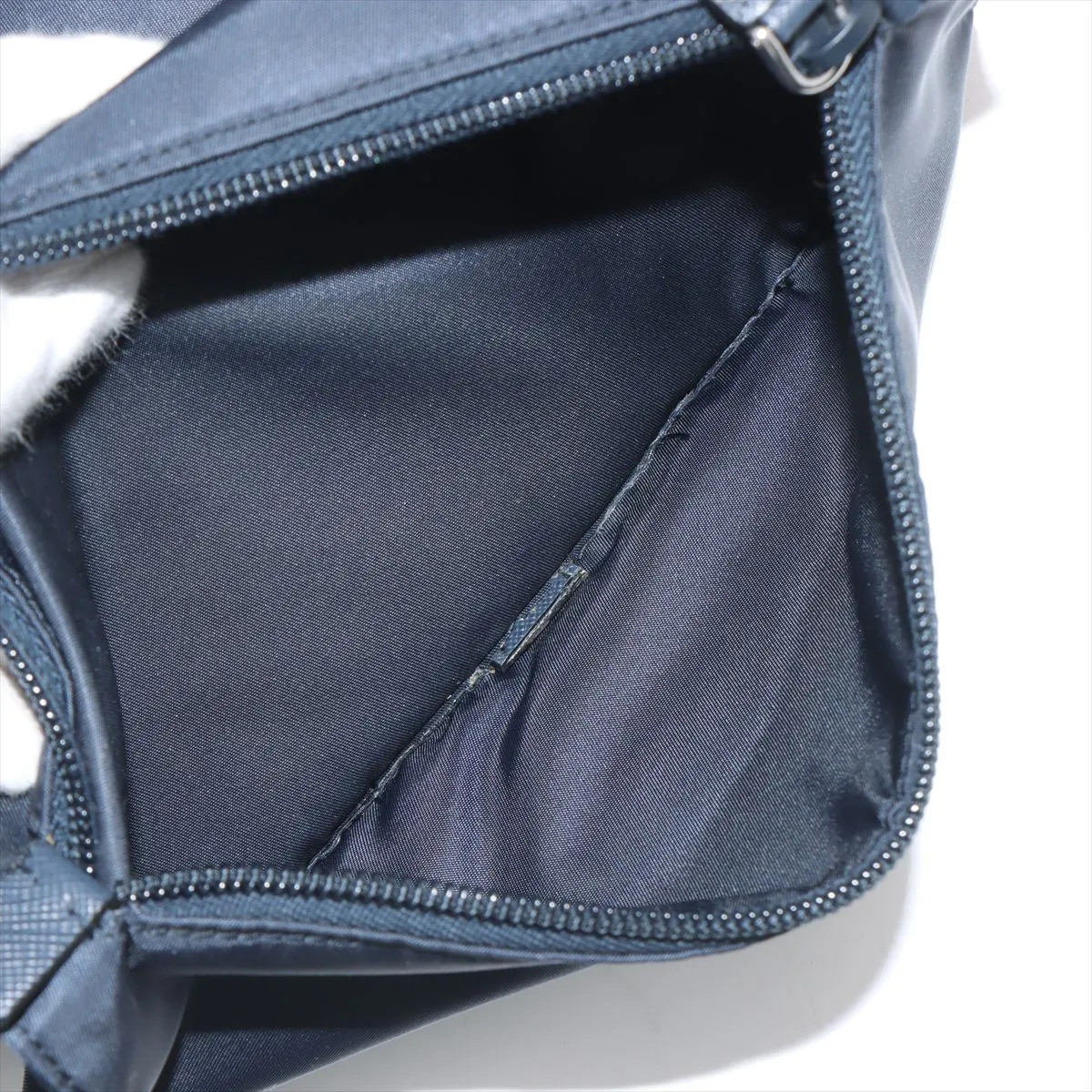 Prada Tessuto Nylon Shoulder bag Navy Blue thumbnail 11