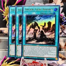 3x Yugioh Playset Ancient Gear Advance MP25-EN194 Ultra Rare 1st Ed Near Mint