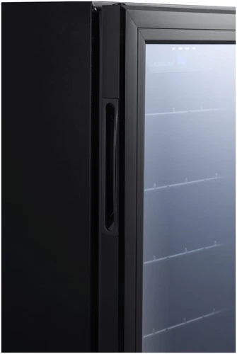 EdgeStar BWR301BL 15"W 25 Bottle Built-In Single Zone Wine Cooler - Black - Picture 2 of 12