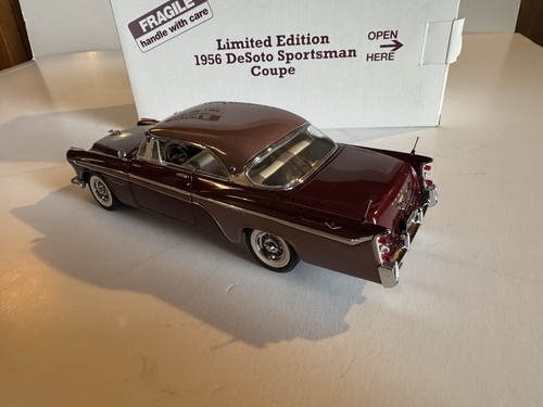 Danbury Mint Limited Edition 1:24 scale 1956 DeSoto Sportsman Coupe w/ Box Nice! - Picture 10 of 14