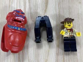 LEGO&reg; Adventurers Passage of Jun-Chi Orient Expedition 7413 Minifigures & Manual
