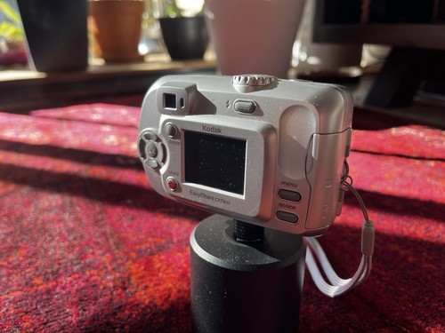 Kodak EasyShare CX7300 3.2 MP Digital Camera Silver Tested Working AA - Picture 3 of 3