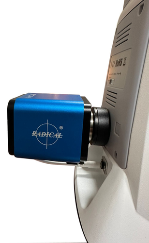 Inverted Phase Contrast Microscope Live Cell w 4K Camera HDMI USB 11” Display - Picture 10 of 11