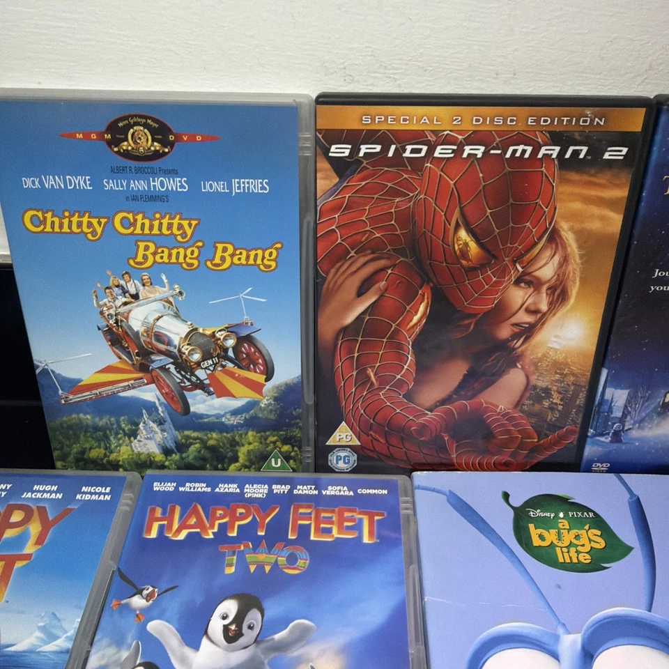 Bundle Of Children Dvd's X 18 inc pokemon, shrek, happy feet, the polar express - Image 3 of 4