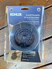 KOHLER Duostrainer K-R8799-C-BL 4.5" Sink Strainer Matte Black NEW