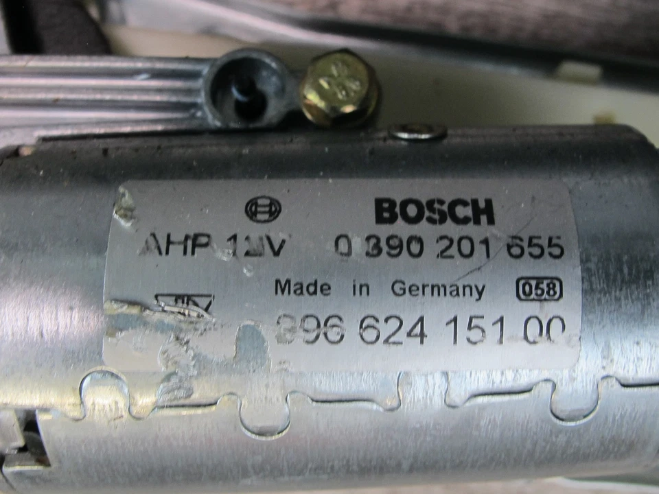 PORSCHE BOXSTER 986 1997-2002 ALERÓN MALETERO TRASERO ACCIONAMIENTO MECANISMO MONTAJE Foto 4 de 4