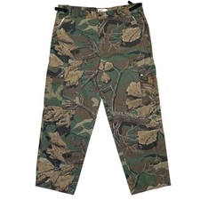Vintage 90s Baggy Camouflage Cargo Pants Size 36x32