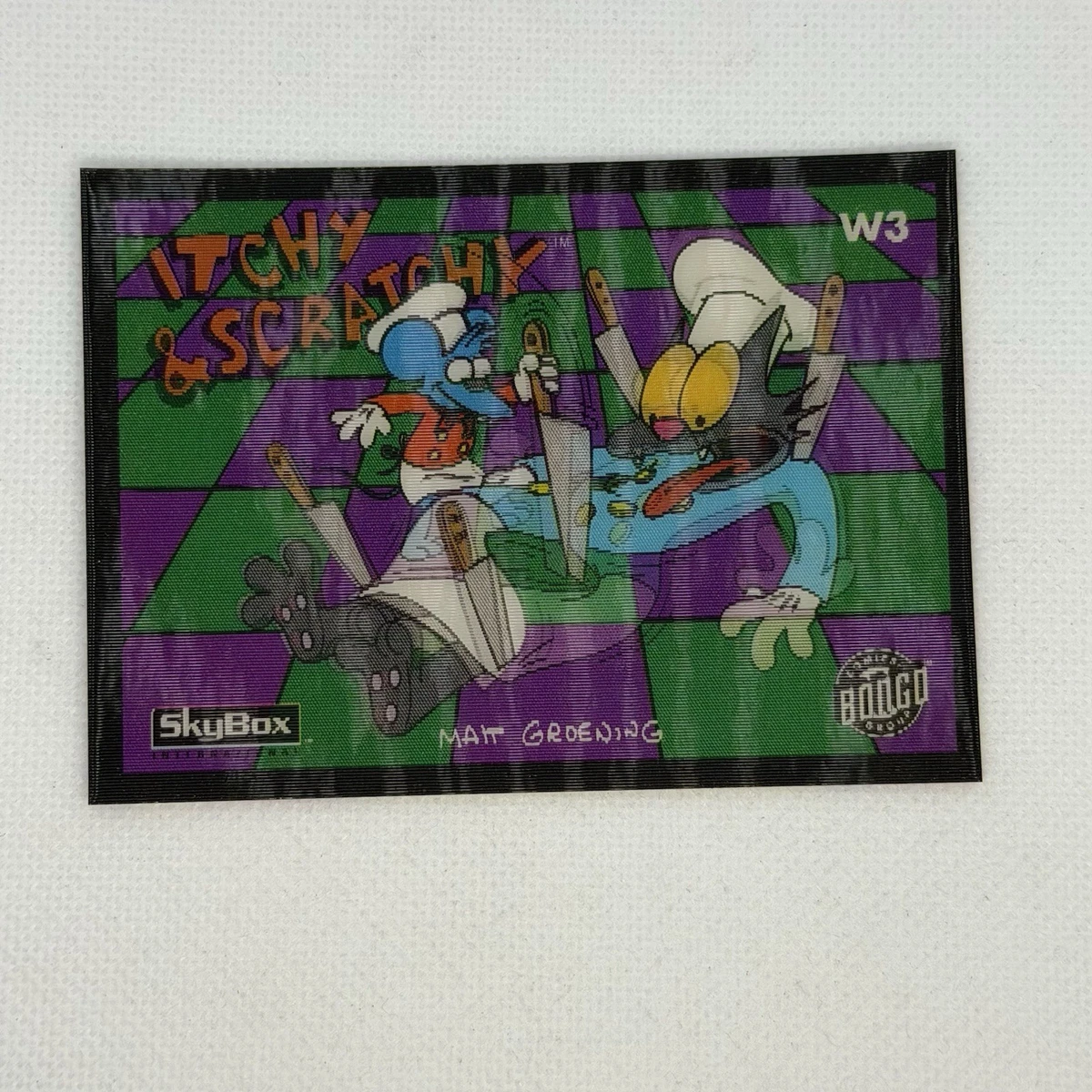 Preços baixos em Figurinhas e cartas colecionáveis The Simpsons