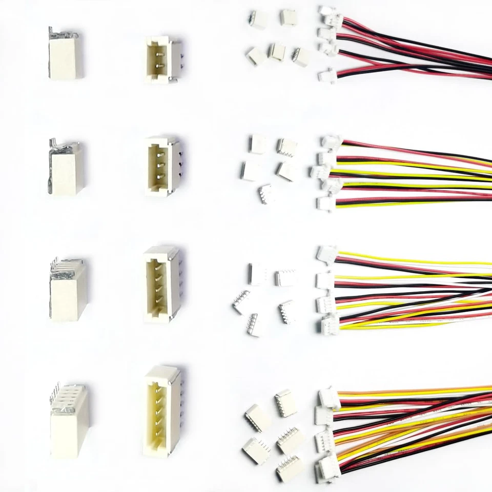 for 20 Sets JST SH 1.0Mm 2 3 4 5 Pin Male Connector and 28AWG Female Connector P - Image 4 of 4