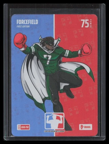 2026 Bo Jackson Battle Arena Forcefield Logofoil Brawl LOGO-782 Justin Fields