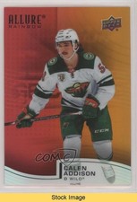 2021-22 Upper Deck Allure Rainbow Red Orange Calen Addison #R-49 READ t4m