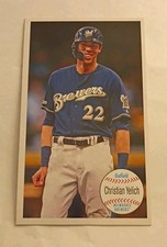 2020 Topps Archives Oversized 1964 Topps Giants Box Topper SP Christian Yelich 