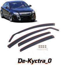 Windabweiser Regenabweiser Für Opel Insignia 2009-2016 4-Tlg Set schwarz getönt