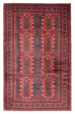 4'2" x 6'8" Traditional Vintage Hand Knotted Oriental Carpet Wool Area Rug