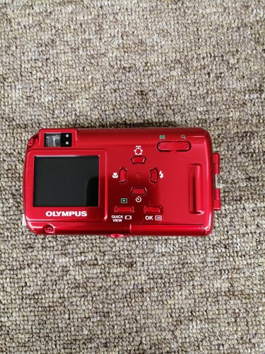 OLYMPUS Compact Digital Camera FERRARI DIGITAL MODEL 2003 red USB stylish photo - Picture 9 of 12