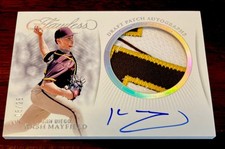 2025 Panini Flawless Kash Mayfield #DPA-KM #6/25 Draft Patch Auto Padres