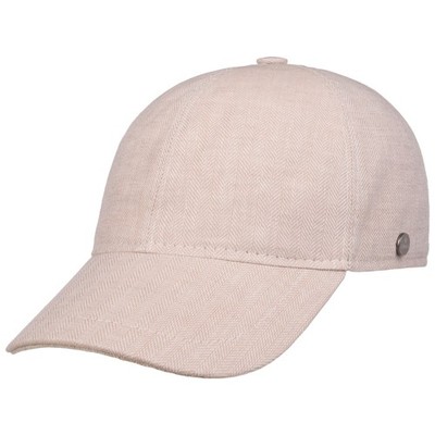 LIERYS Herringbone Leinencap Basecap Baseballcap Cap Sommercap Caps