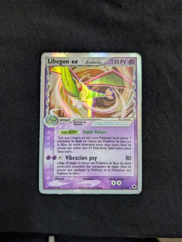 2006 Pokemon Flygon ex 92/101 EX Dragon Frontiers Delta Species Holo Ultra Rare