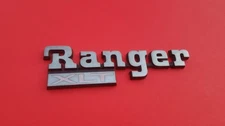 83 84 85 86 87 88 FORD RANGER XLT SIDE FENDER EMBLEM LOGO BADGE SYMBOL OEM C31