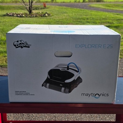 Maytronics Dolphin Explorer E25 Robotic Pool Cleaner Vacuum WiFi NEW