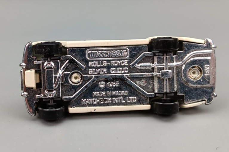 Matchbox White Rolls Royce Silver Cloud Vintage 1985 | eBay