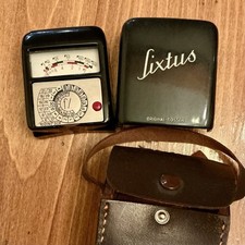 SIXTUS GOSSEN LIGHT METER 1930s  Vintage Light Meter/ Made in Germany w/ Case