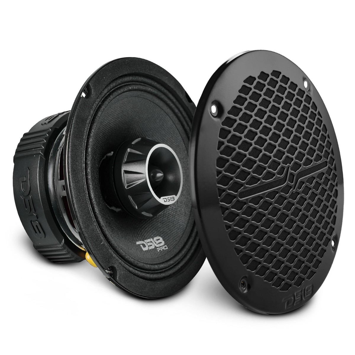 ブラックレディーページ DS18 PRO-ZT6 6.5-Inch 2 Way Pro Audio Midrange Speakers with 6.5