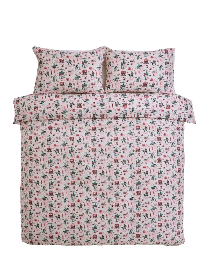 Cath Kidston Cow Girl Bedding Set With Pillowcases – 3 Sizes - Image 4 of 4