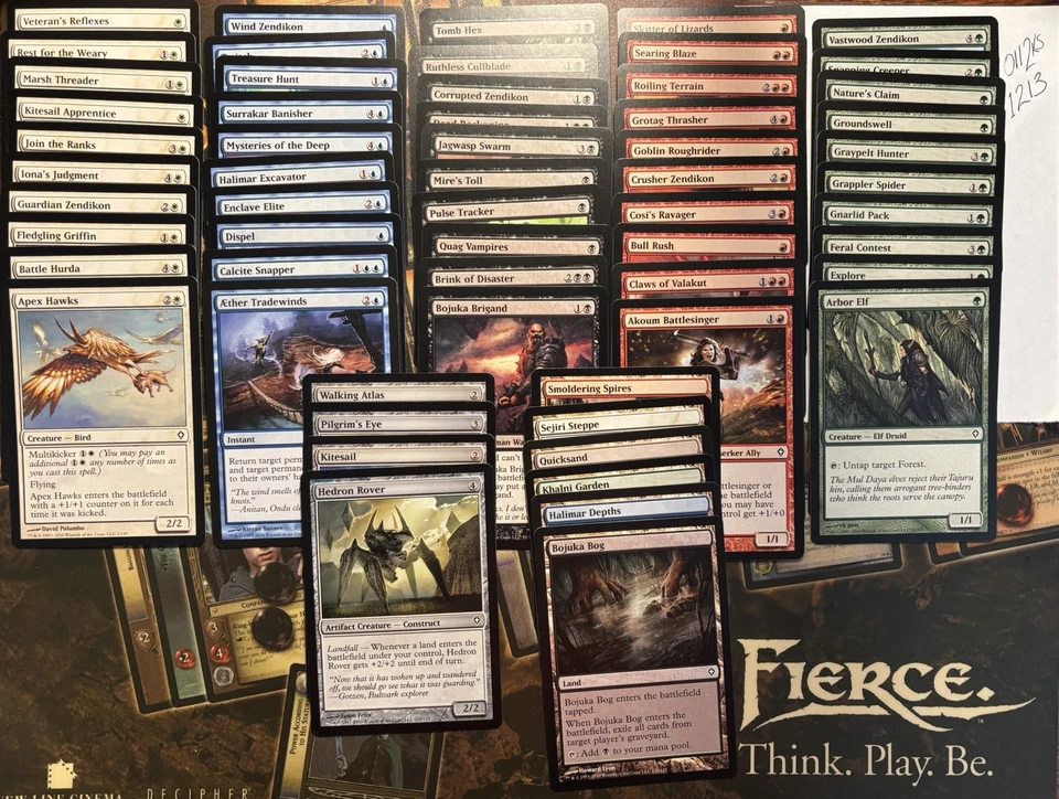 MTG Worldwake COMMON COMPLETE SET WWK 60 cards NM - Image 3 of 3