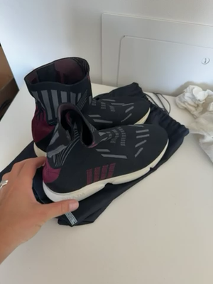 prada sock sneakers, black and red. Good condition | eBay