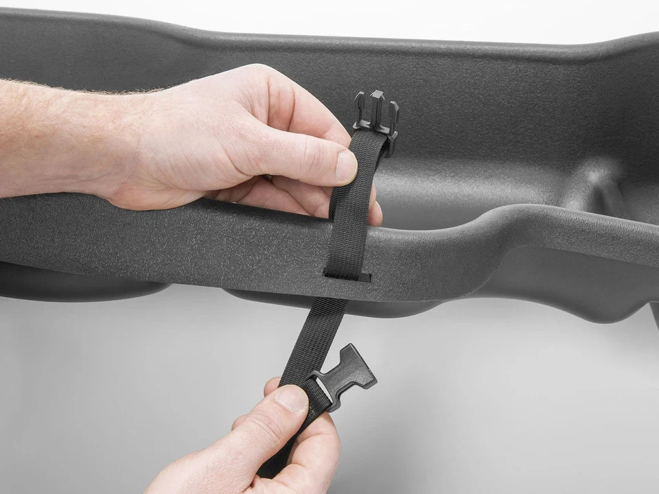 Sistema de almacenamiento debajo del asiento WeatherTech para Titan/Titan XD Foto 3 de 4
