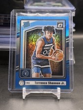 Terrence Shannon Jr 2024-25 Donruss Optic Aqua /225 #267 Timberwolves RC
