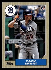 Zack Short 2022 Topps Archives #242 Detroit Tigers Rookie Buy10get5FREE