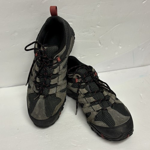 Merrell CastleRock Alverstone Mens Waterproof Hiking Shoes Black Gray Size 11.5