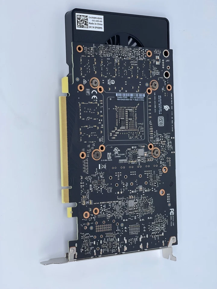 Dell Nvidia Quadro P2200 5GB GDDR5X Full Height Video Graphics Card - Image 3 of 4
