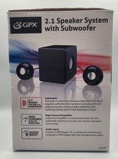 Subwoofer Gpx Ht050b Gpx Wireless Bluetooth Stereo Speakers