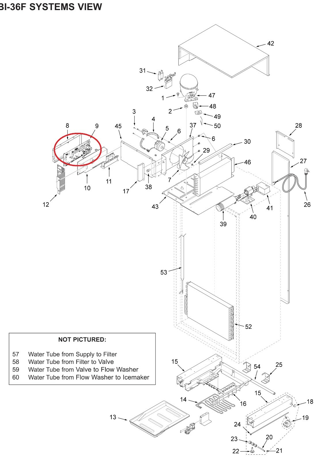 Genuine SUBZERO REFRIGERATOR Control Board 9014153 1000165106 eBay